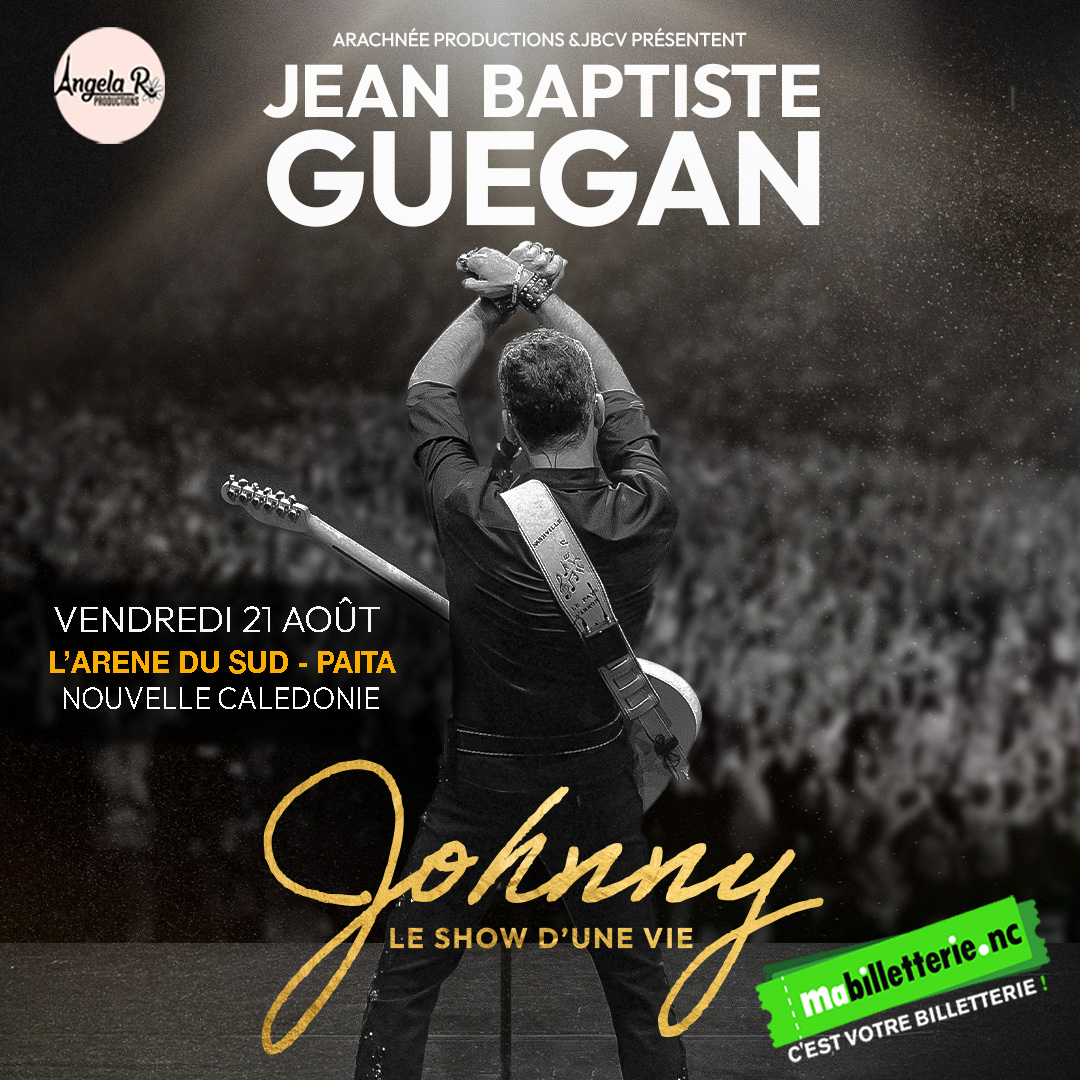 JEAN BAPTISTE GUEGAN - JOHNNY LE SHOW D'UNE VIE 